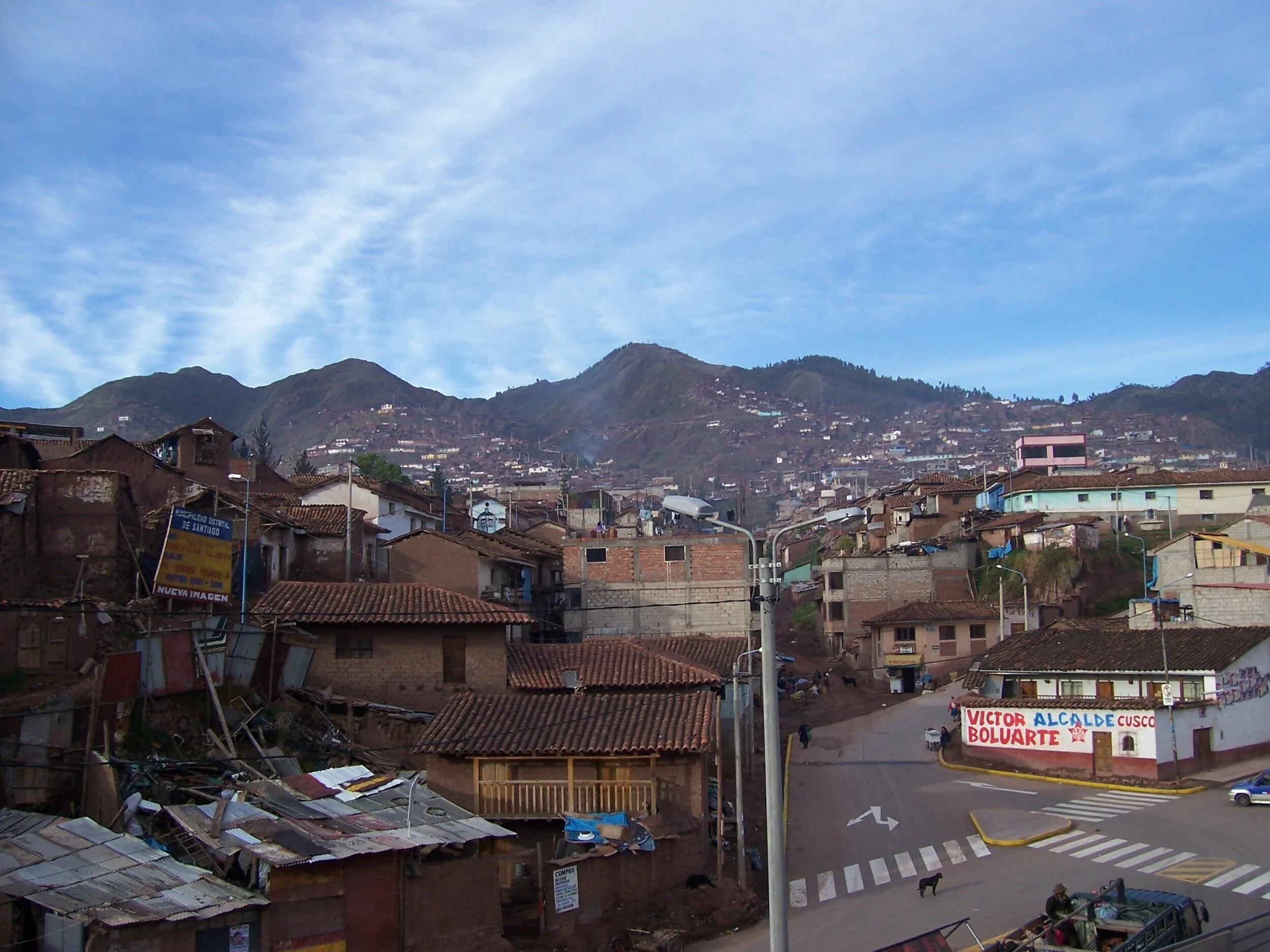 Election Campaigning in Cusco, Peru.