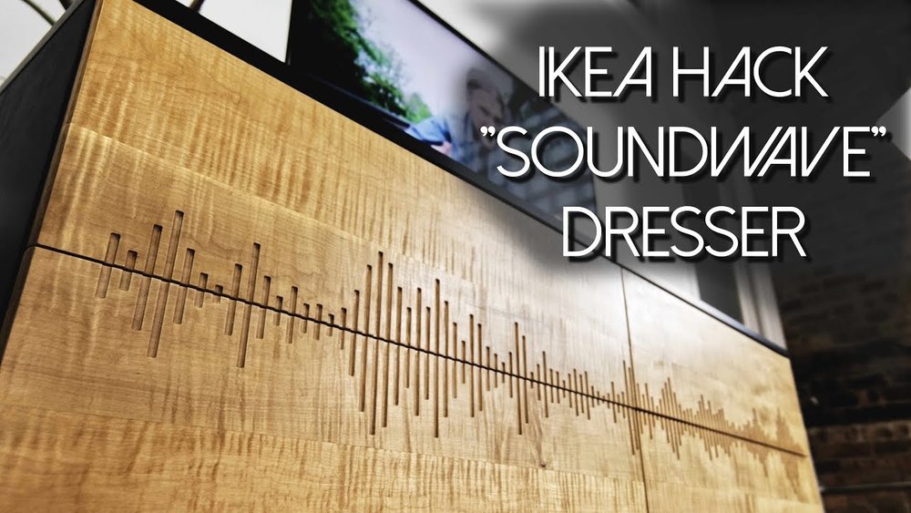 Soundwave Ikea Hack Nordli Dresser Media Center How To