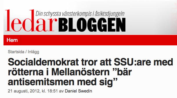 Källa Aftonbladet Ledarbloggen. “Din schyssta vänsterkompis i åsiktsdjungeln!” är en riktig bff och tycker du ska blunda för vad som händer i Malmö.