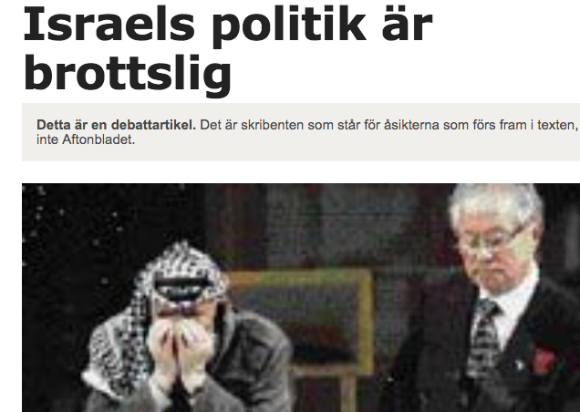 Sten Andersson i Aftonbladet