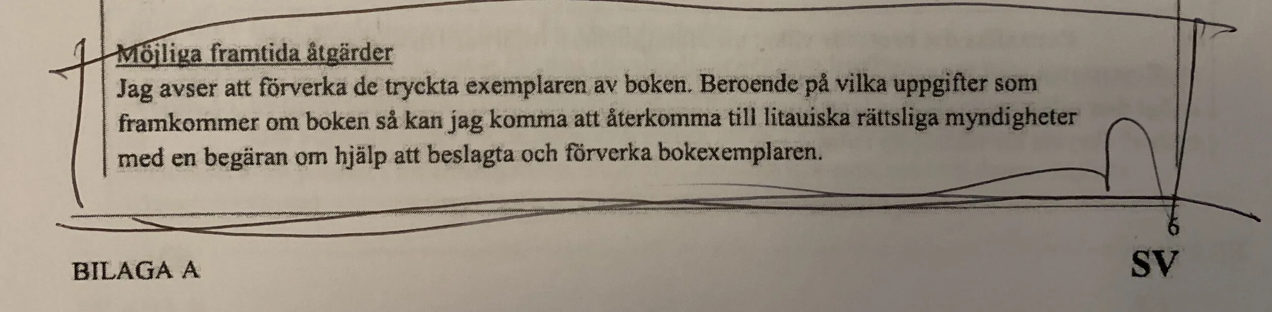 Ur den Europeiska utredningsordern