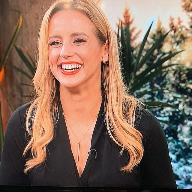 Hair and Makeup for @racheldealto for Access Hollywood. @accessonline #hair #hairstylist #lahair #lamakeup #makeup #makeupartist #lamua #mua #lamakeupartist #hmu #accesshollywood #lovemyjob #makeupoftheday #motd