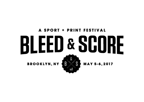 Bleed & Score was the first-of-its-kind print festival for makers of sporty zines, magazines, pamphlets and books.