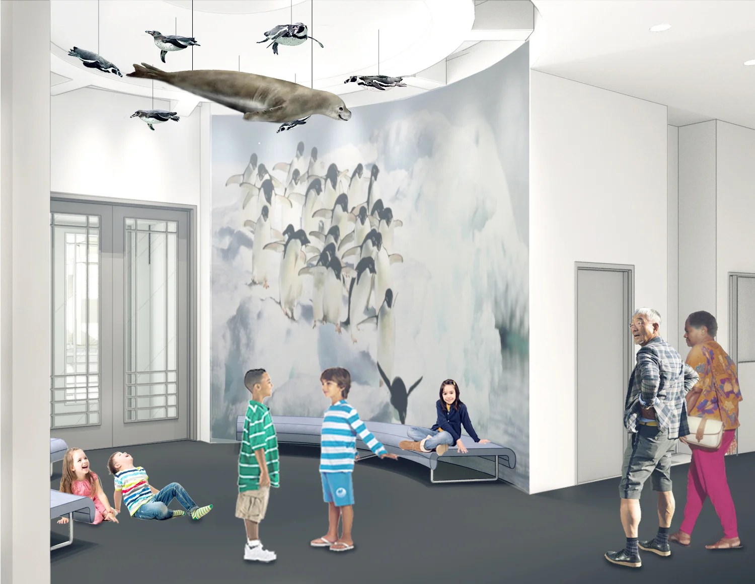 New Bruce Education Wing-Orientation Space