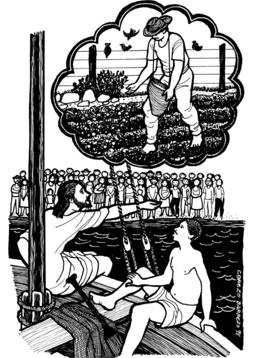The Sermon, Matthew 13:1-9, 18-23