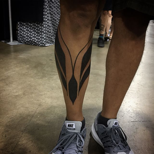 Booth 307 come get tattooed!! #denvertattooconvention2016 #johnnykelly #denver #tattoo #blackwork #dots #omkaratattoo
