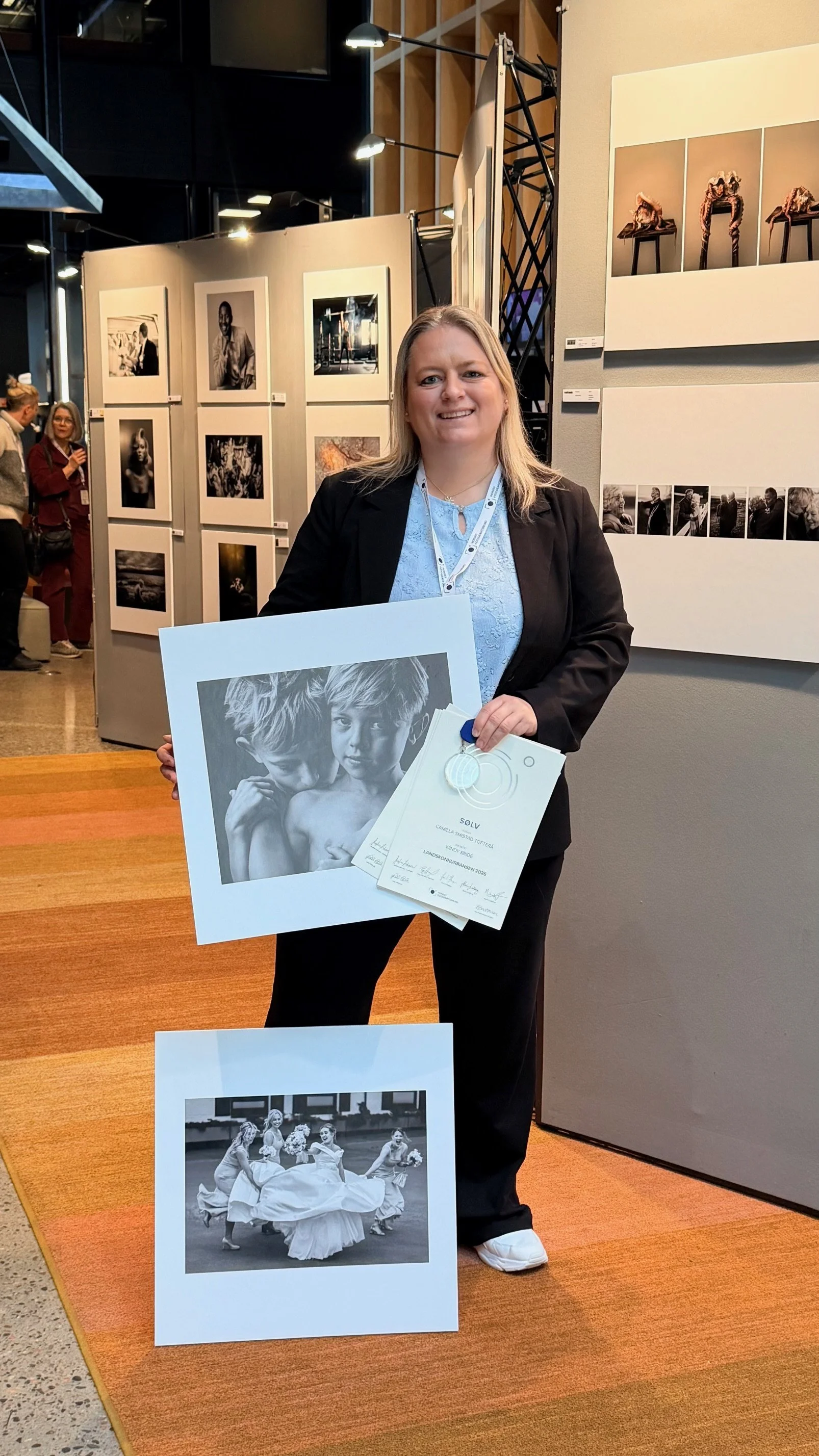 Indre østfold Fotograf Camilla Smistad Tofterå fikk sølv i Landskonkurransen! Beste østfoldfotograf.