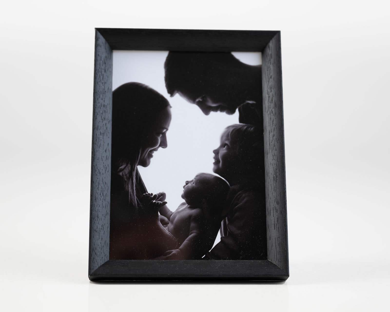 gaveramme 13x18 cm sort. Familiefotografering østfold