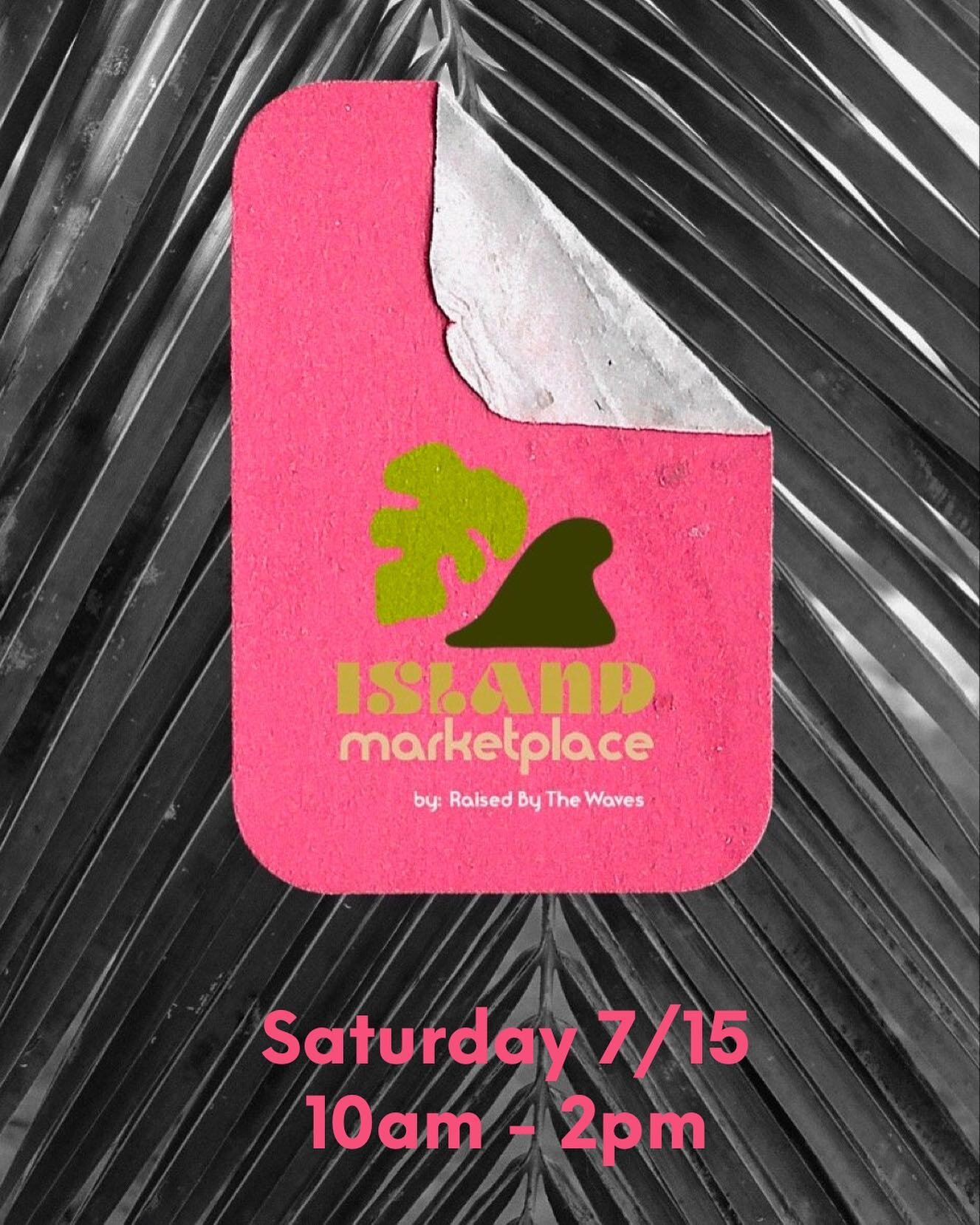 Vendor Sign Up is Open🌈

Island Marketplace🌴
10am -2pm 🌺 Saturday 7/15 
Vintage &bull; Upcycled &bull; Closets &bull; Local Goods &bull; Live Music 🤙🏽 #raisedbythewaves #islandmarketplace 

#kahukusugarmill #hawaii #oahu #northshore #supportloca