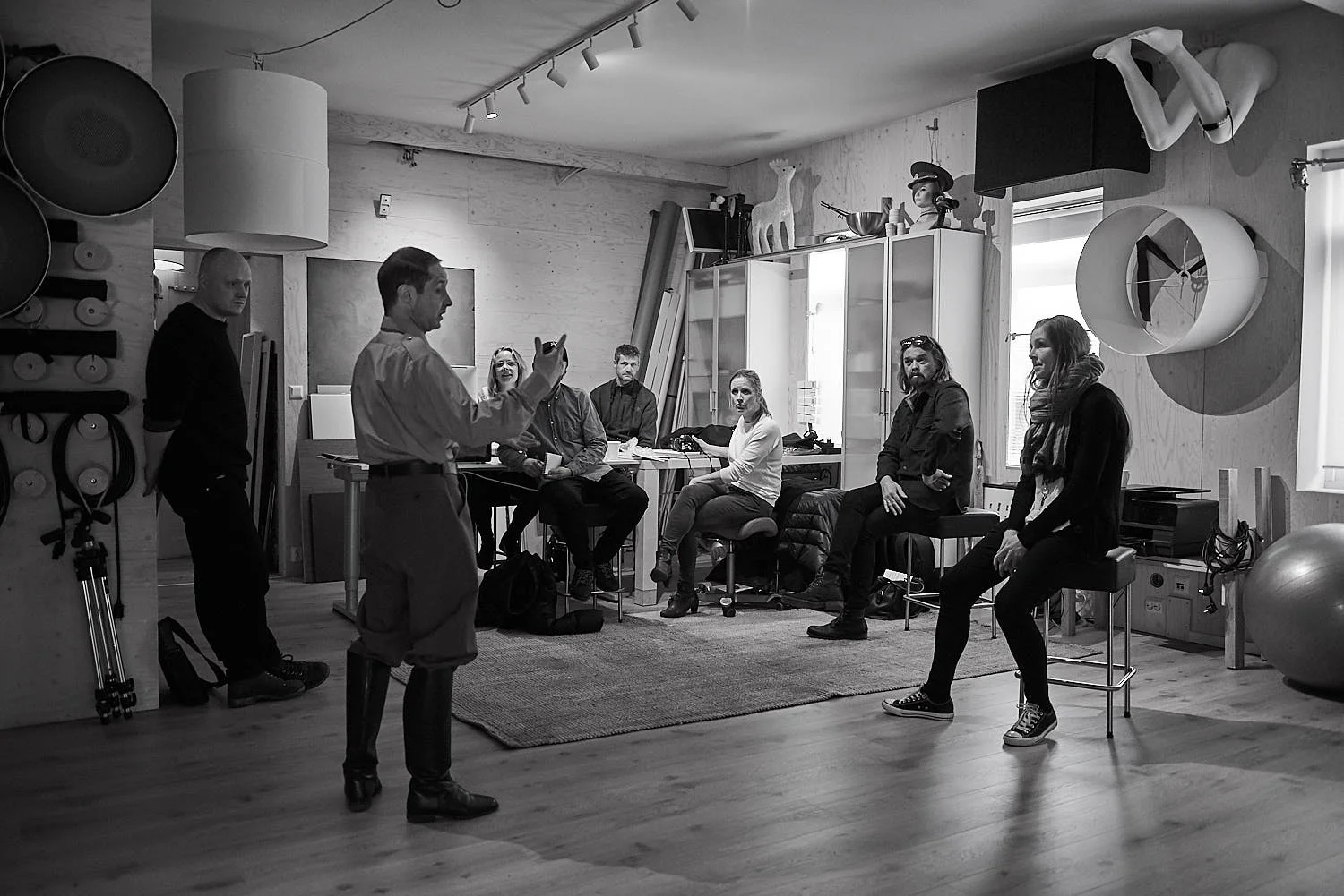 From the press conference – dTurbine Studio.
