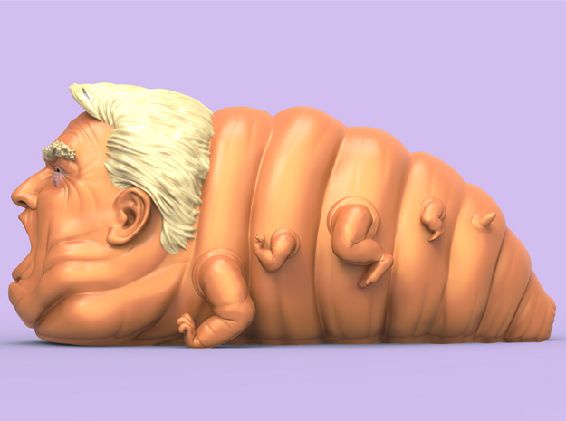  Digital Rendering of the Manslug 3D model.&nbsp; 