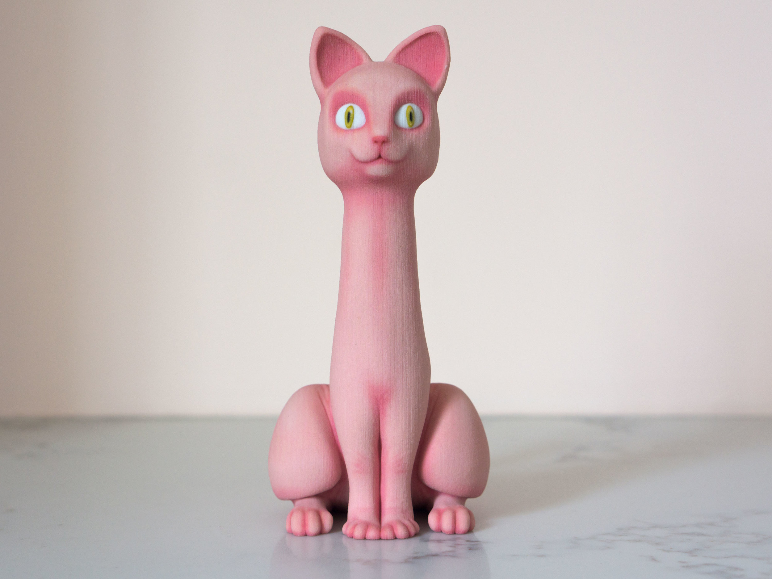 Full-Color print of the Sphinx from Shapeways