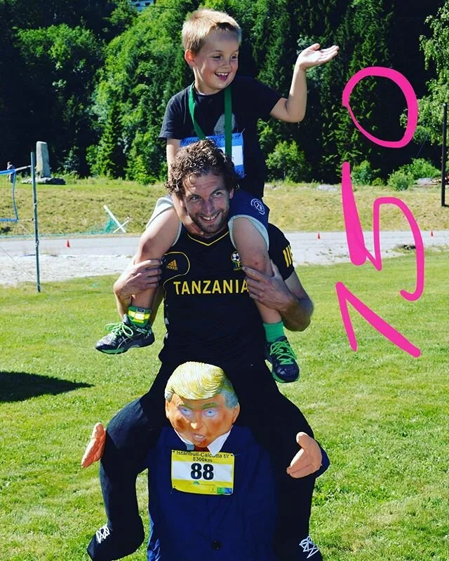 Aiaiai! 150 dagar igjen folkens! Ingen grunn til å springe/gå åleine! Ta med deg ein venn, eit familiemedlem, eller få med deg sjølvaste presidenten, for her er alle som ein velkomne😊❤️ Mensen Ernst minneløp er