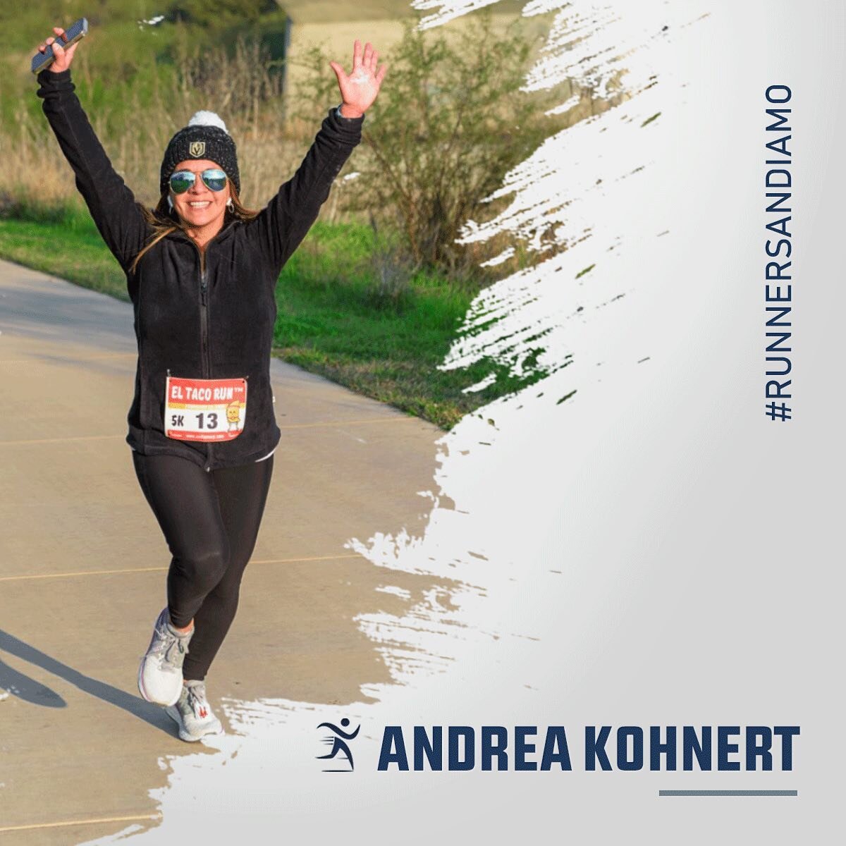 MY RUNNING STORY: ANDREA KOHNERT 🏃🏽&zwj;♀️🏃🏽&zwj;♂️

&quot;Over the years I have always run on and off, but I didn't get more serious until I moved back to San Antonio about 4 years ago and I was able to go running with my sisters. In fact, my fi