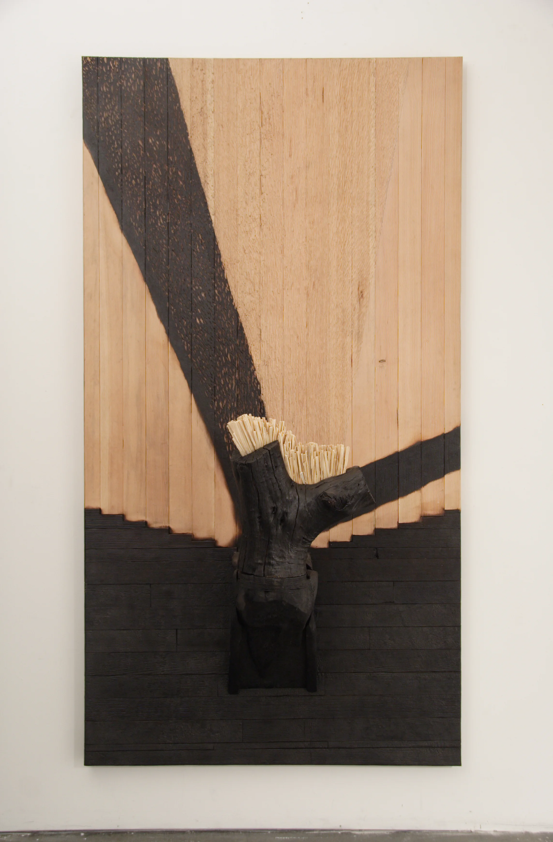   Animation , 2007, wood, 8’x 4’x 2’ 