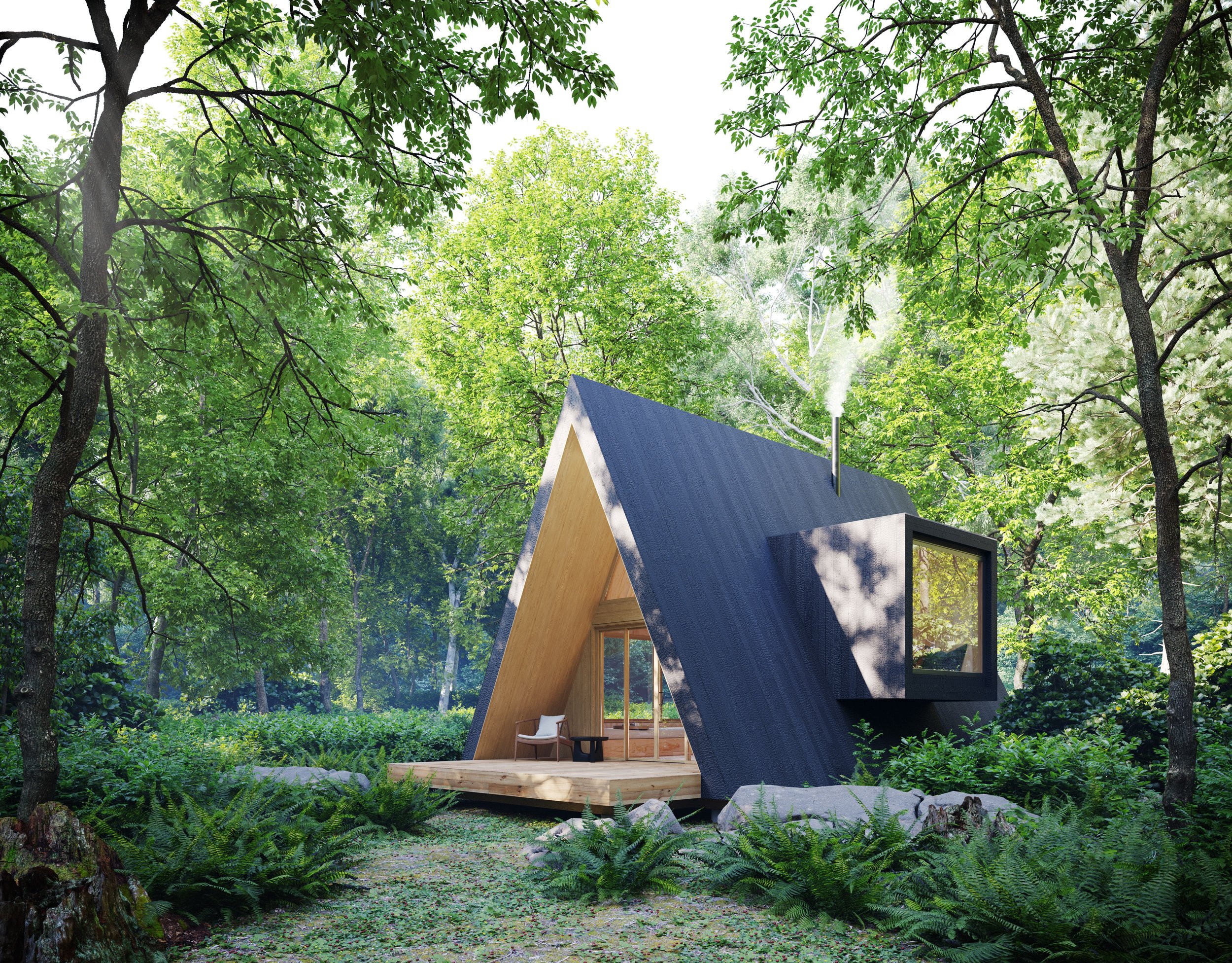 Woods Retreat  -  BE_Design