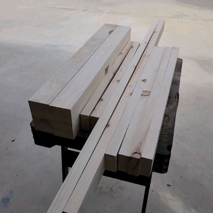 Made a table base a couple of weeks ago. The customers had their kitchen remodeled and wanted a table to act as an island/dining table. 

They needed it to be mobile, so they could move it out of the way, if necessary. I made it out Pine to keep the 