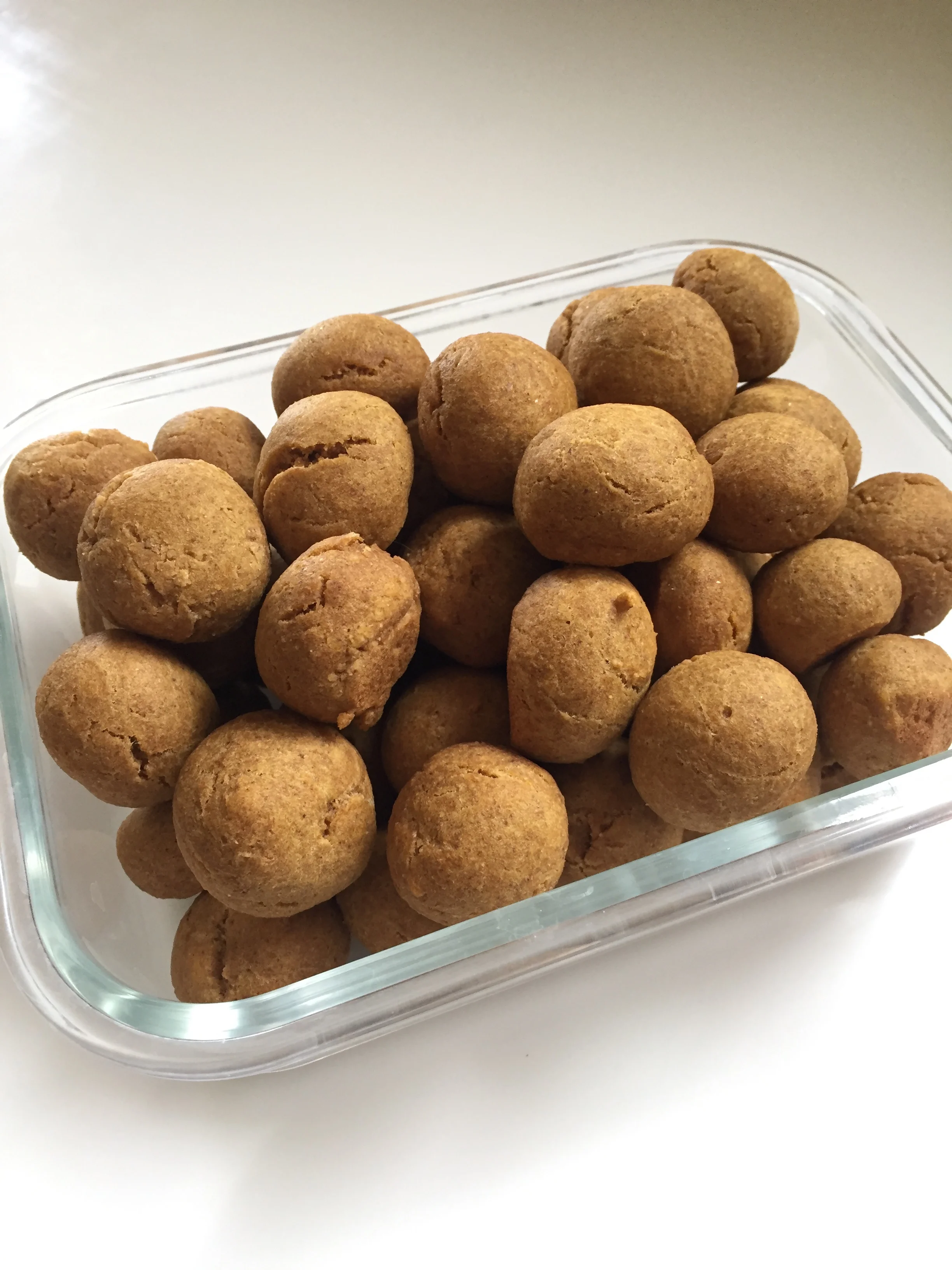 The finished products :) Stick em in the fridge or freezer to make them last longer. 