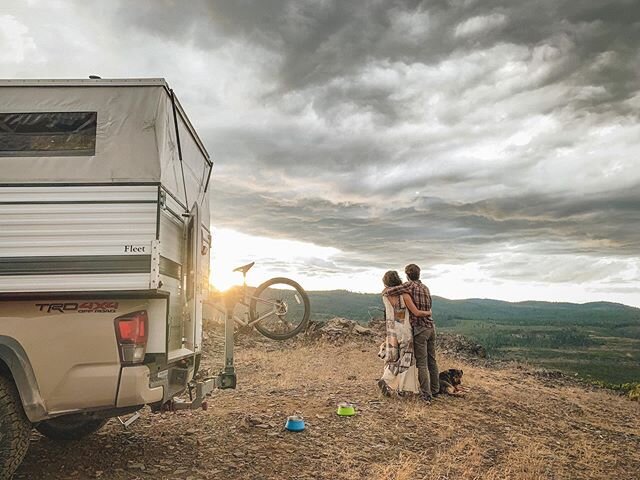 We talked about doing this for years- me dropping a pin on a gravel road somewhere out in nowhere and Ry cruising out straight after work to meet for a weekend in the woods.
We&rsquo;re no strangers to time apart, having spent the first years of our 