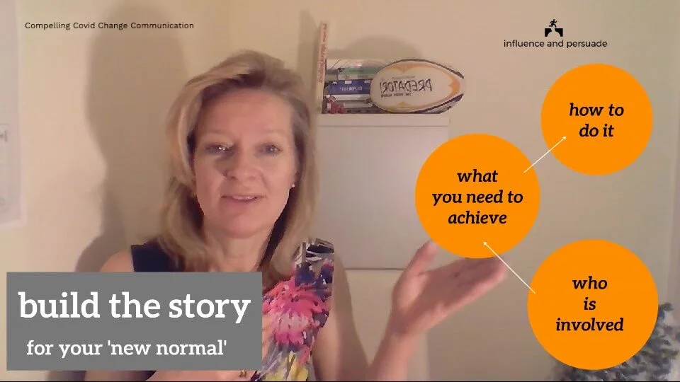 build the story for your new normal