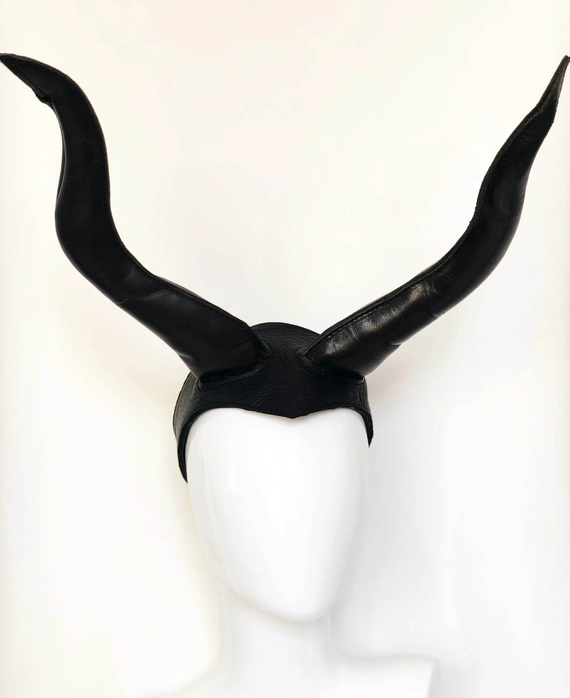 Leather Horns Visor