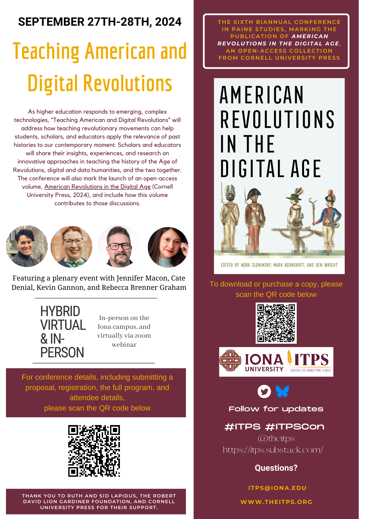 social media poster Teaching American and Digital Revolutions.png