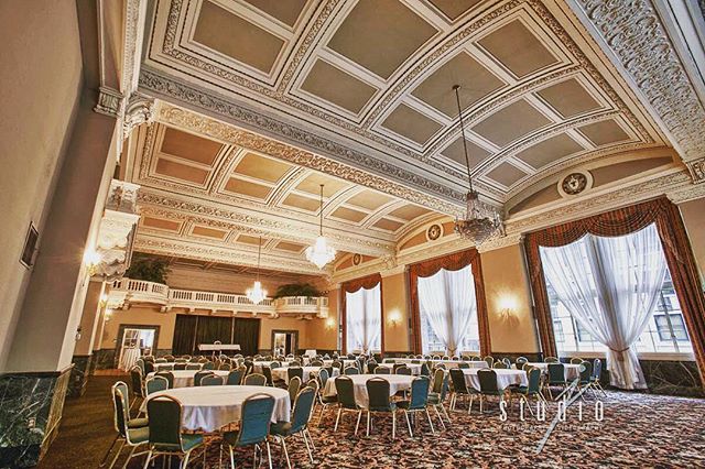 &quot;Grand&quot; is an understatement. The Grand Ballroom has been painstakingly restored to its original (1917) appearance. #hotel340