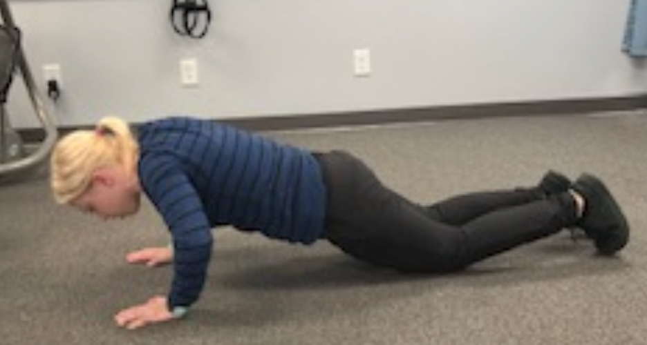 Kneeling Push Up