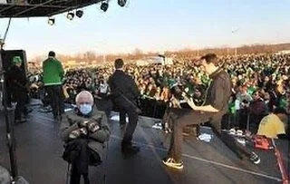 Once upon a @shamrockfestdc #drfurocks #berniemittens #berniemittensmemes