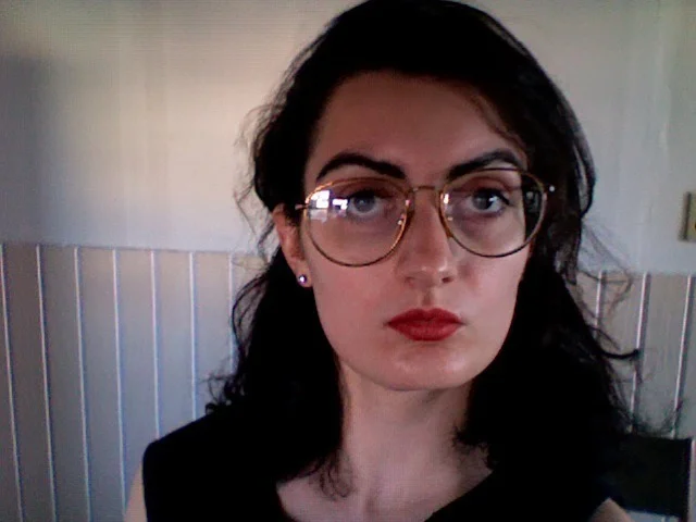I got new glasses today. I had my updated prescription put in frames that I bought at the Brown Elephant for three dollars. Strange to think that perhaps whoever once wore these is now dead, or simply walking around with different eyes.
