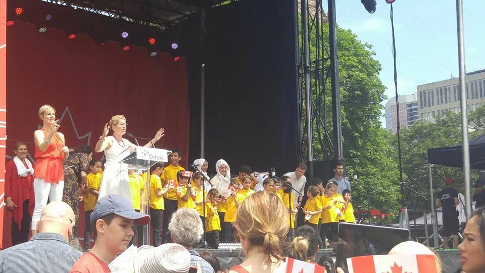 July 1 2017, Ontario Government Canada 150 Celebration