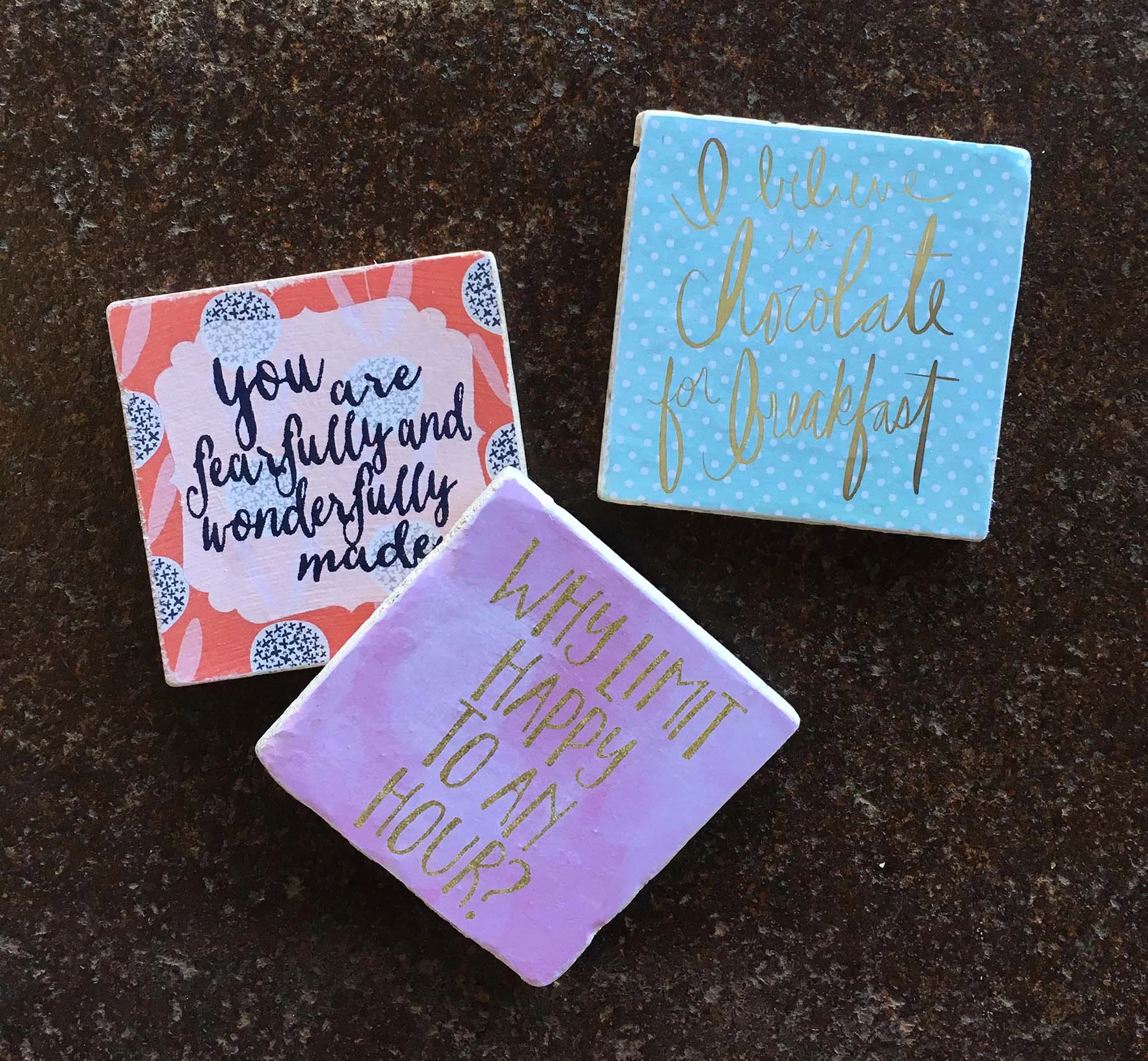 Repurposed Coasters $5