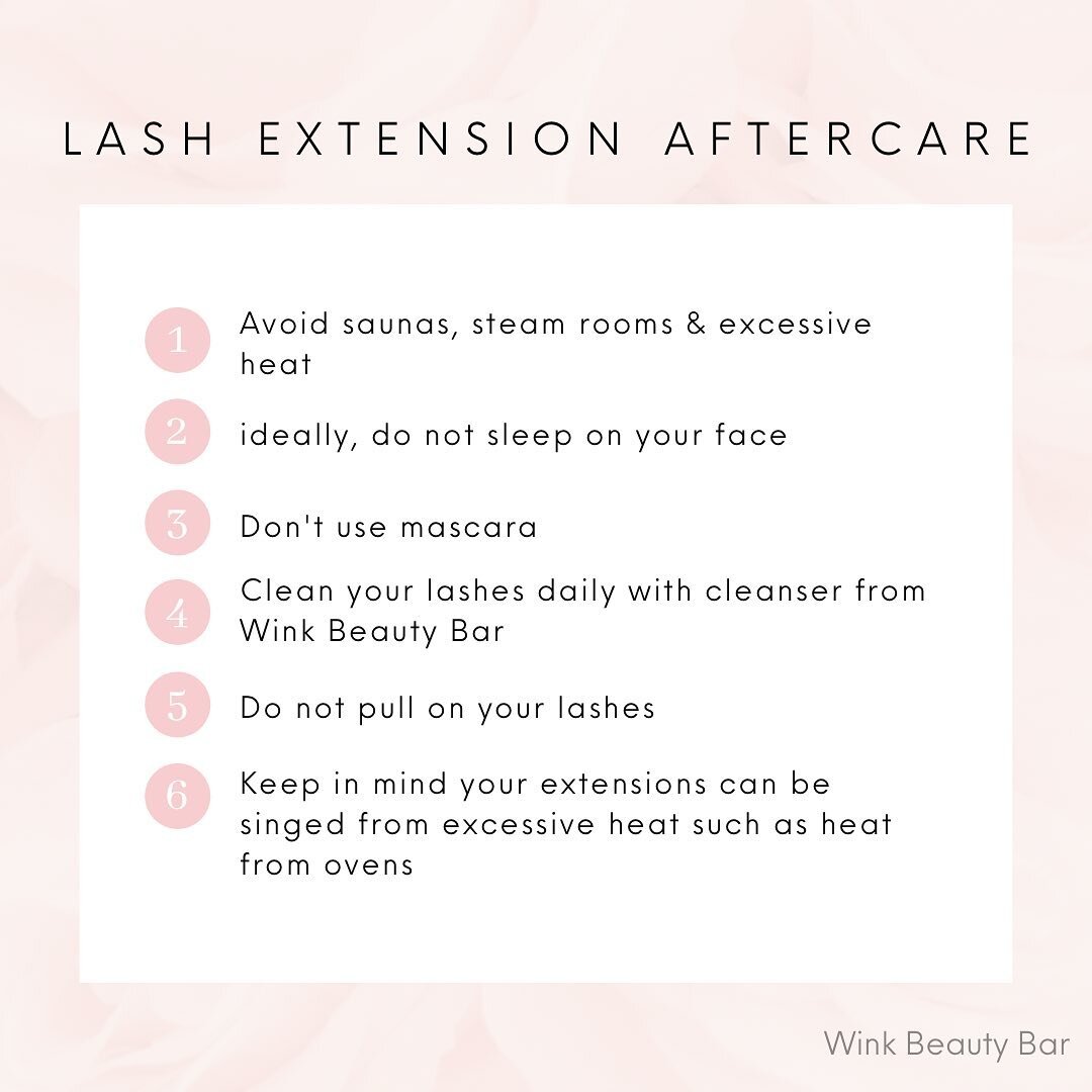 because we all want our lashes to look amazing for as long as possible 🤍