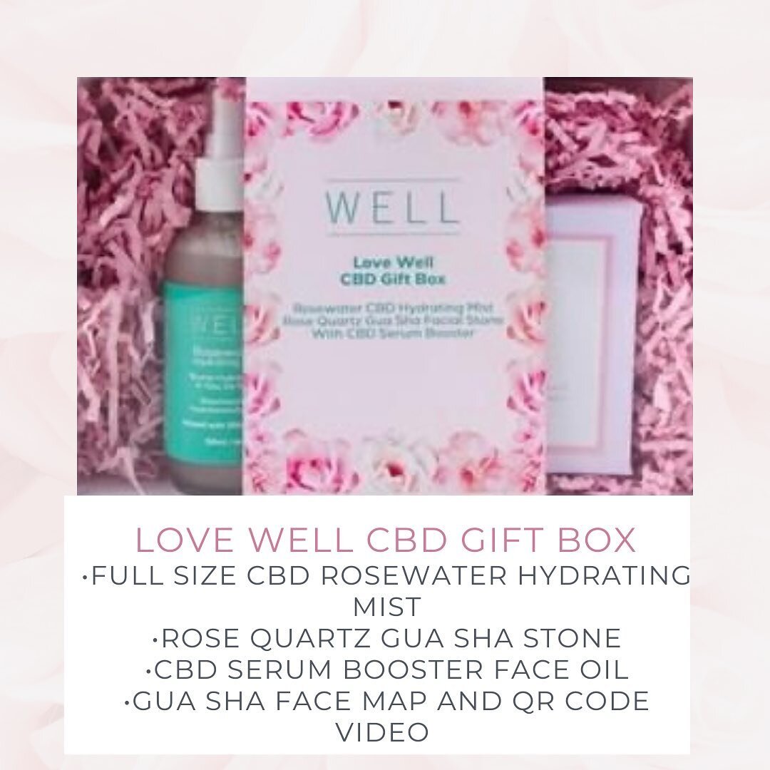 ROSE CBD KITS $58 available at Wink Beauty Bar 
🌹 obsessed with the benefits of the rosewater cbd mist, cbd serum &amp; gua sha. swipe to learn more