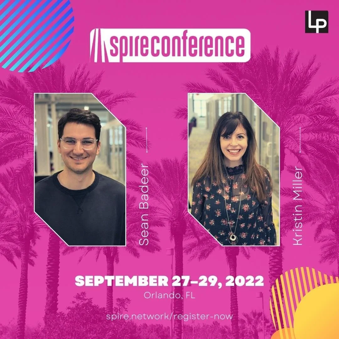 Remember, Lp's @seanbadeer and @millerkristinthomas will be in Orlando for #SpireConference in September talking about how to recruit support and develop the next generation of church leaders through an intentional residency program. We hope to see y