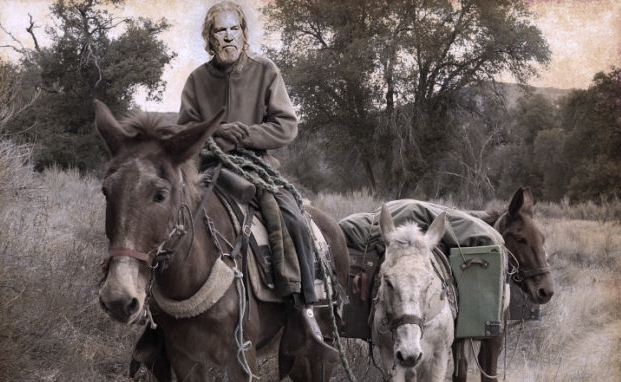 Lucius George, National Park mule stringer.
