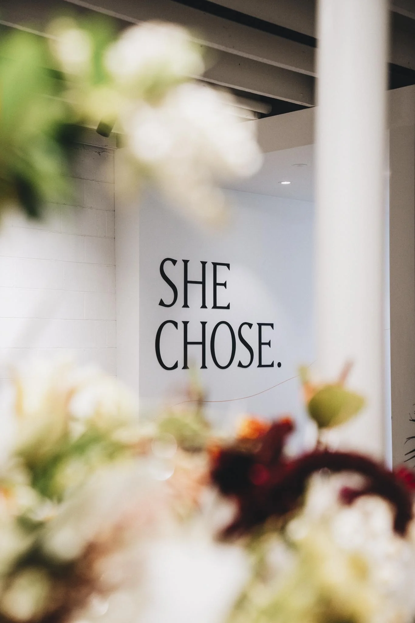 SHE CHOSE. Exhibition Launch Night
