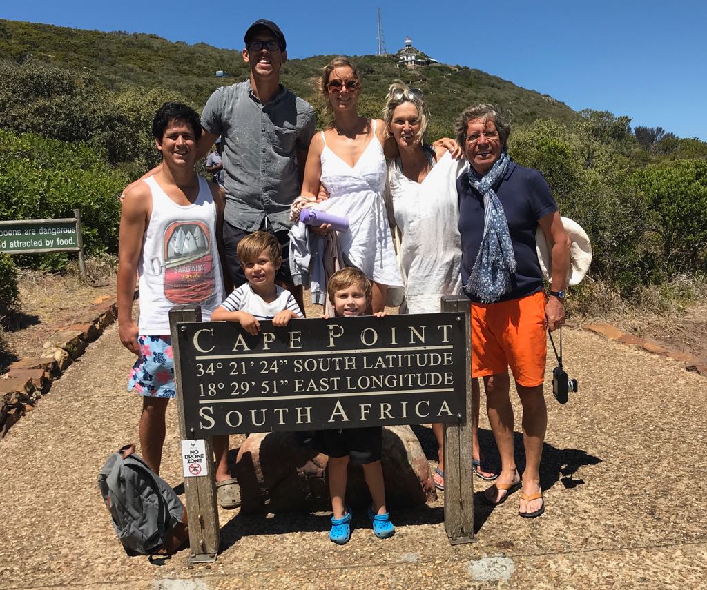 Visitamos Cape Point. Caminamos bastante, pero valió la pena.