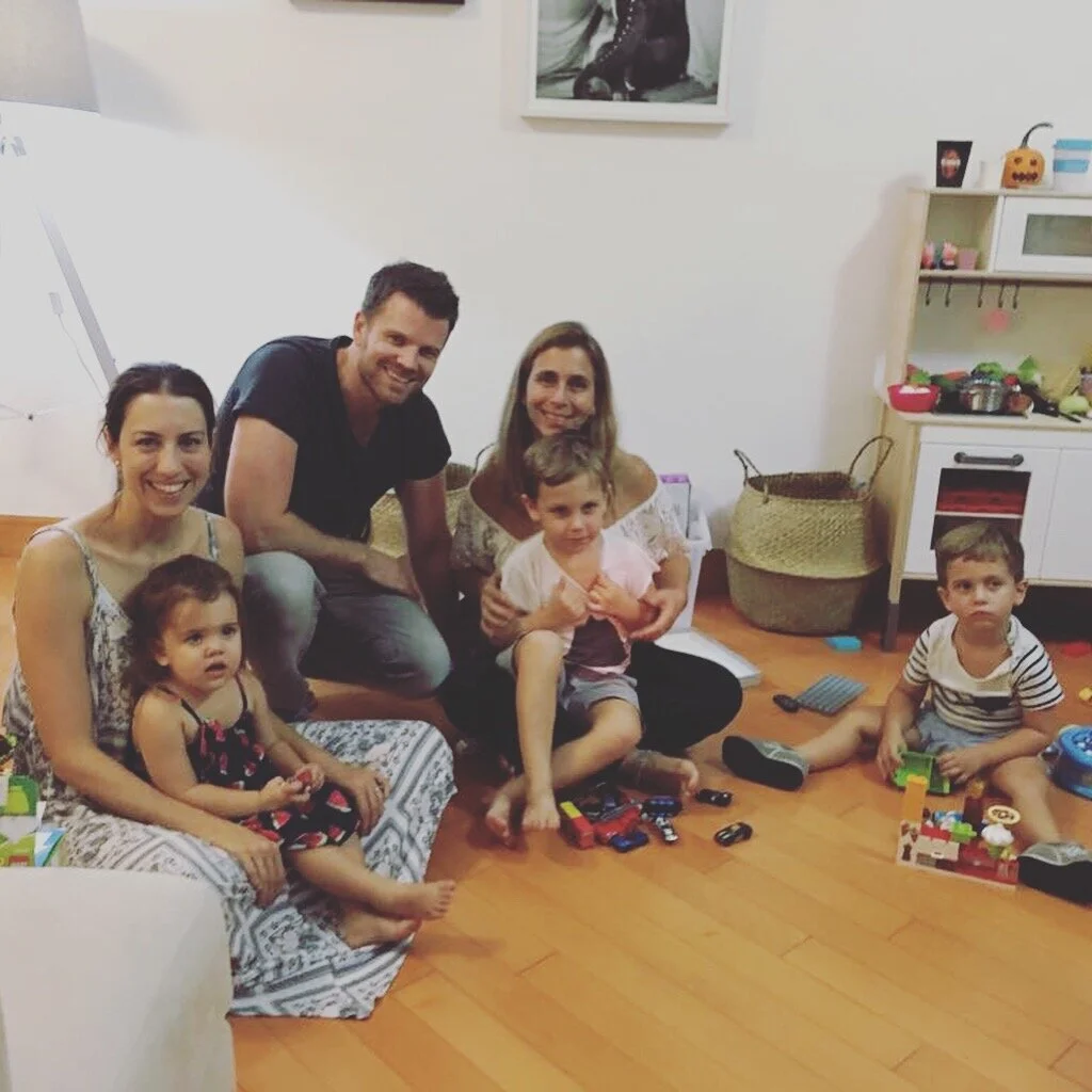 Dave and his family, the most beautiful to see us in Hong Kong after such a long time.