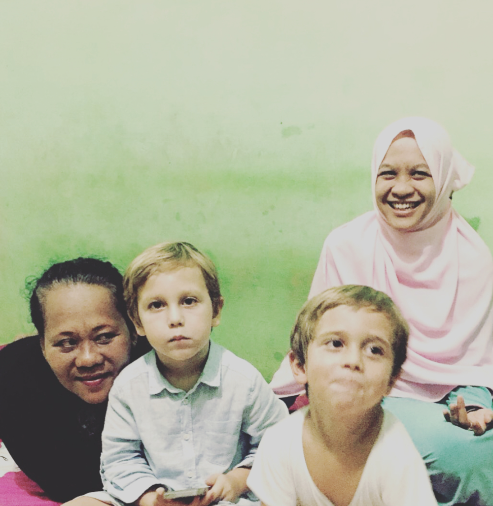 Couch-surfing as a family