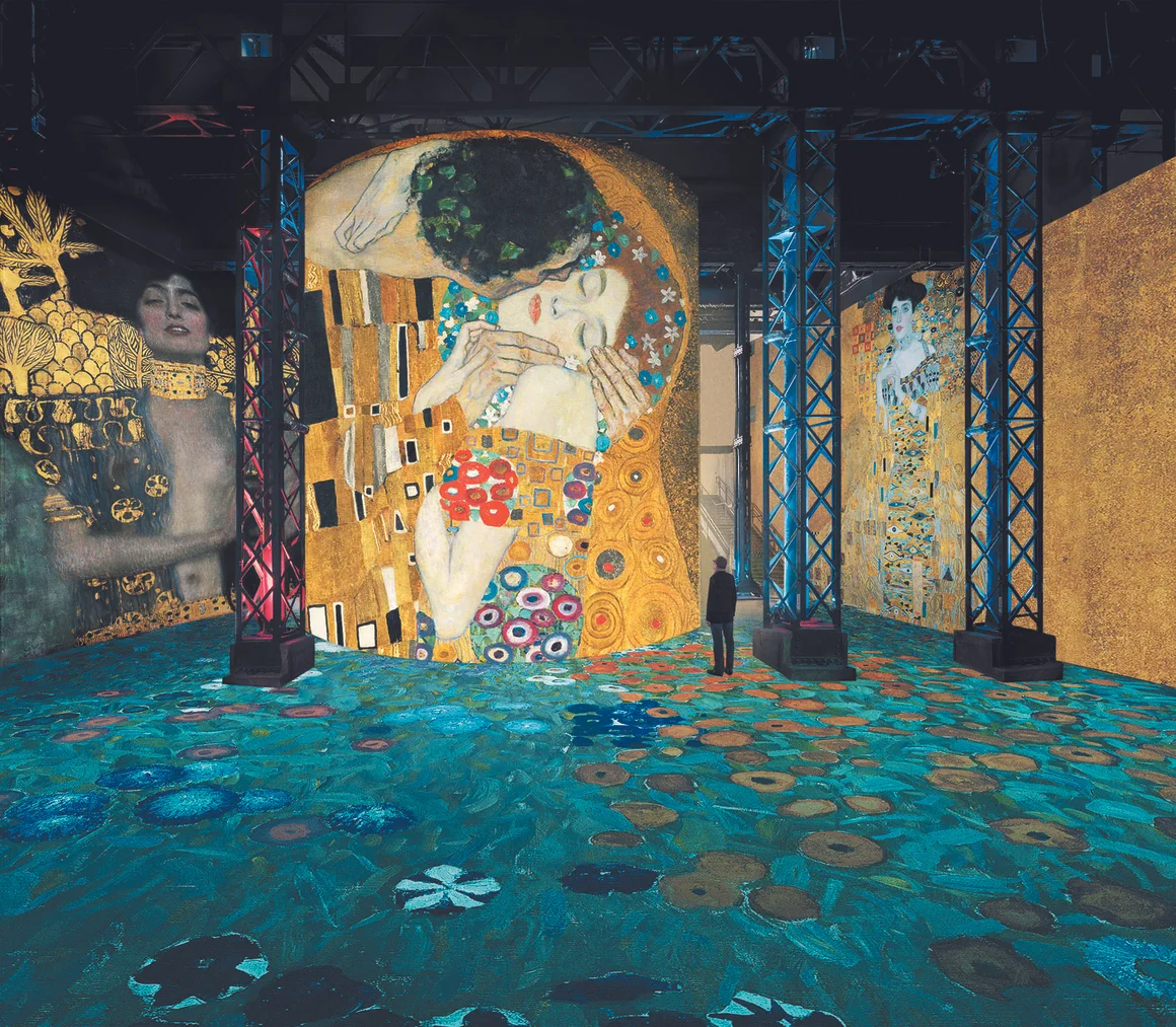 Fully Immersive Klimt In Paris Tanne Fully Immersive Klimt In Paris Tanne