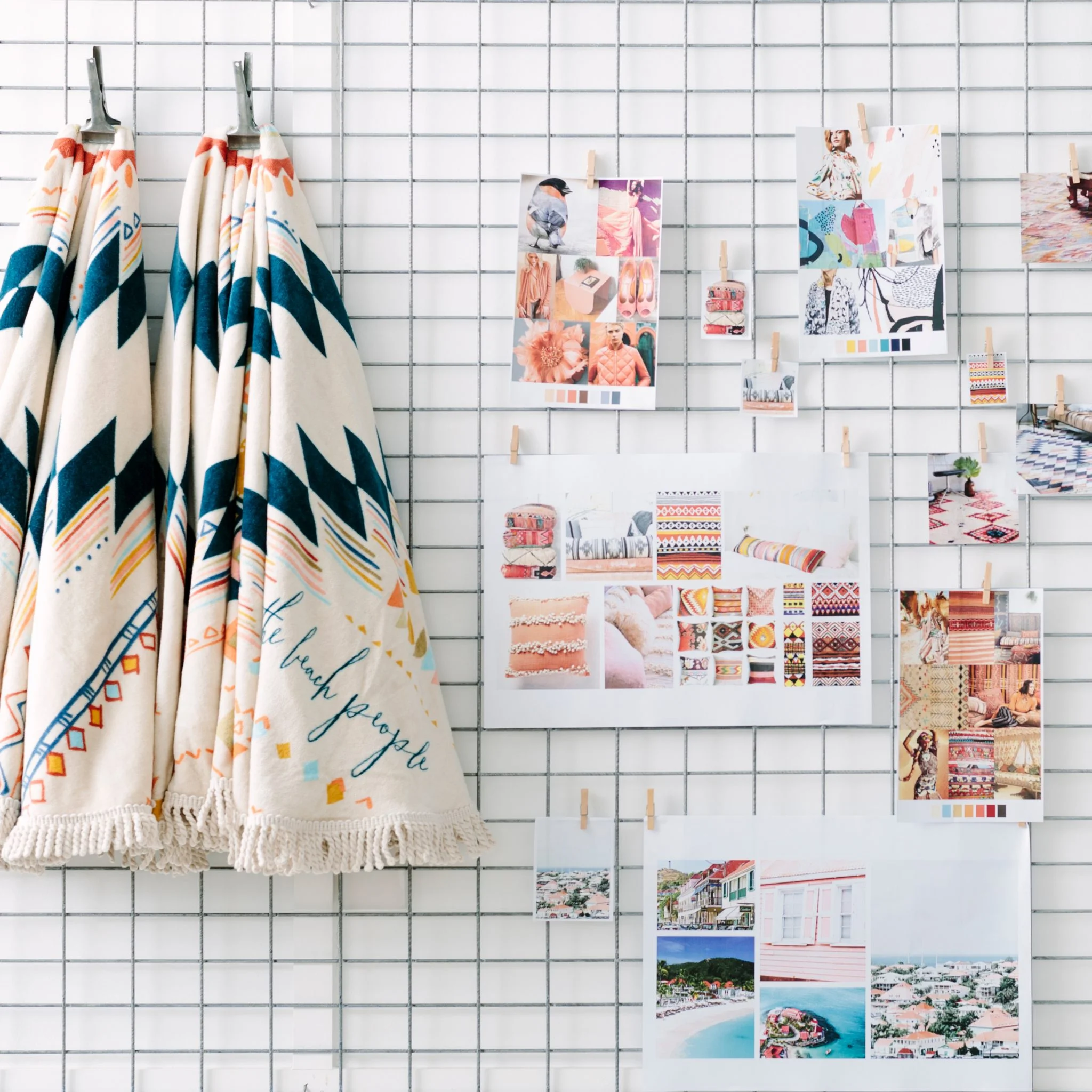 BTS: Exclusive towel for Net-A-Porter