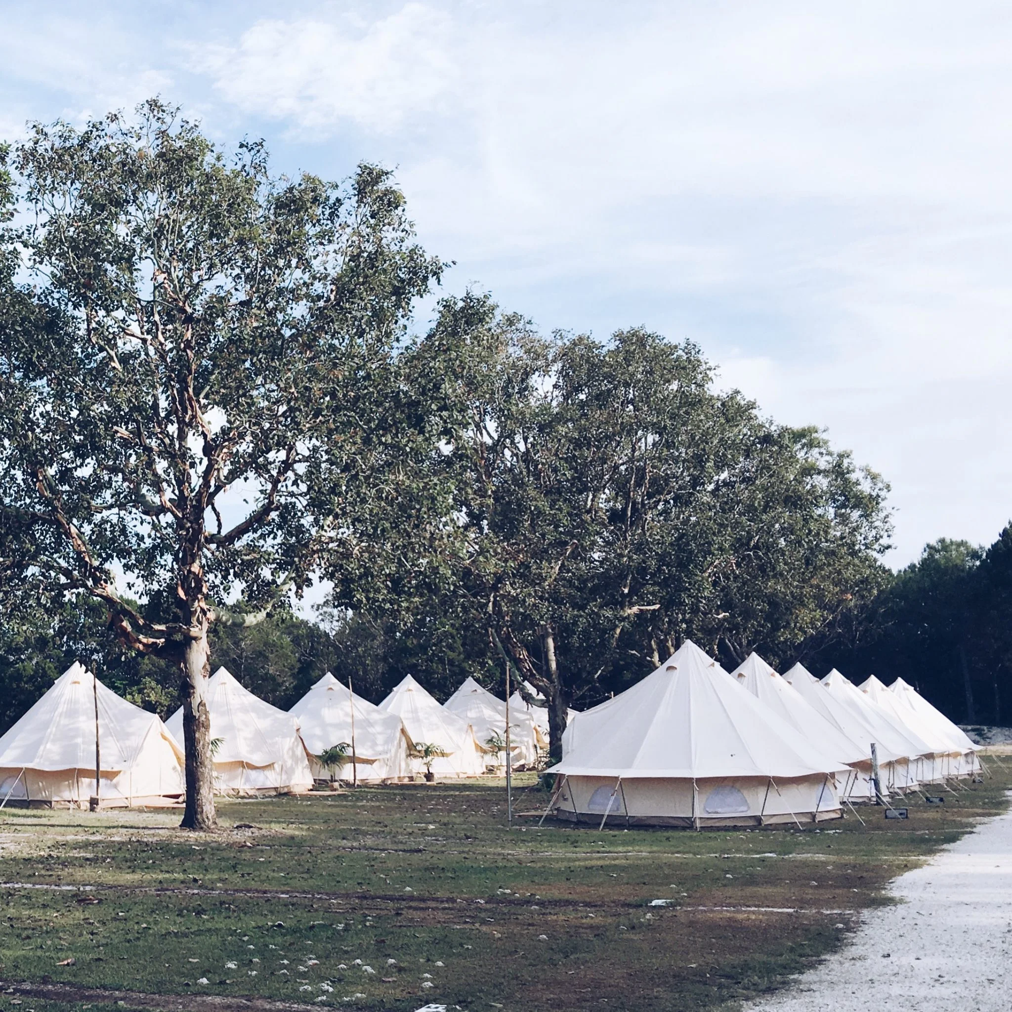 BTS: Our glamping Christmas soirée