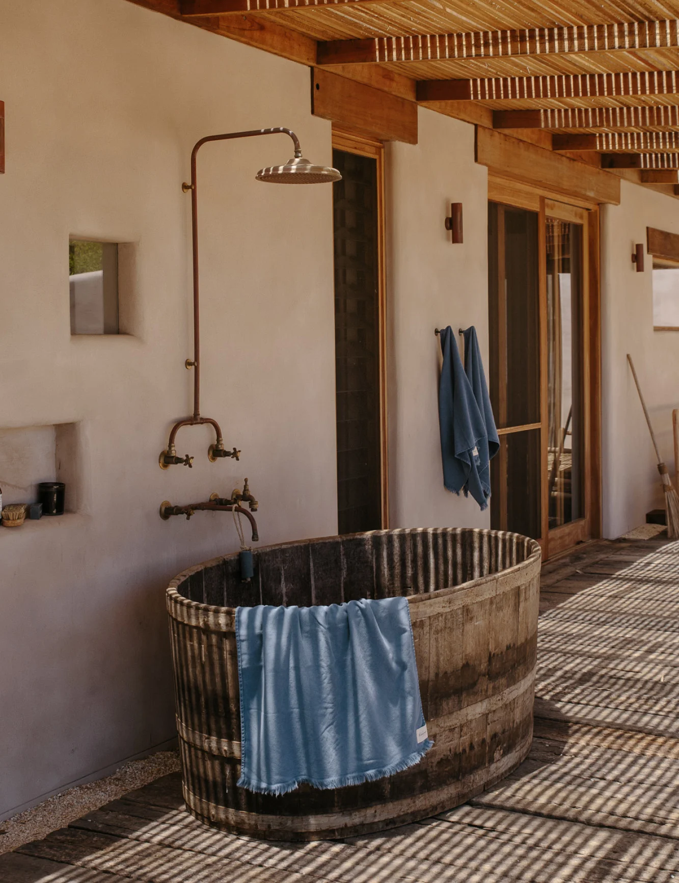 Our Stonewash Bath Towel - Shop Online Here.