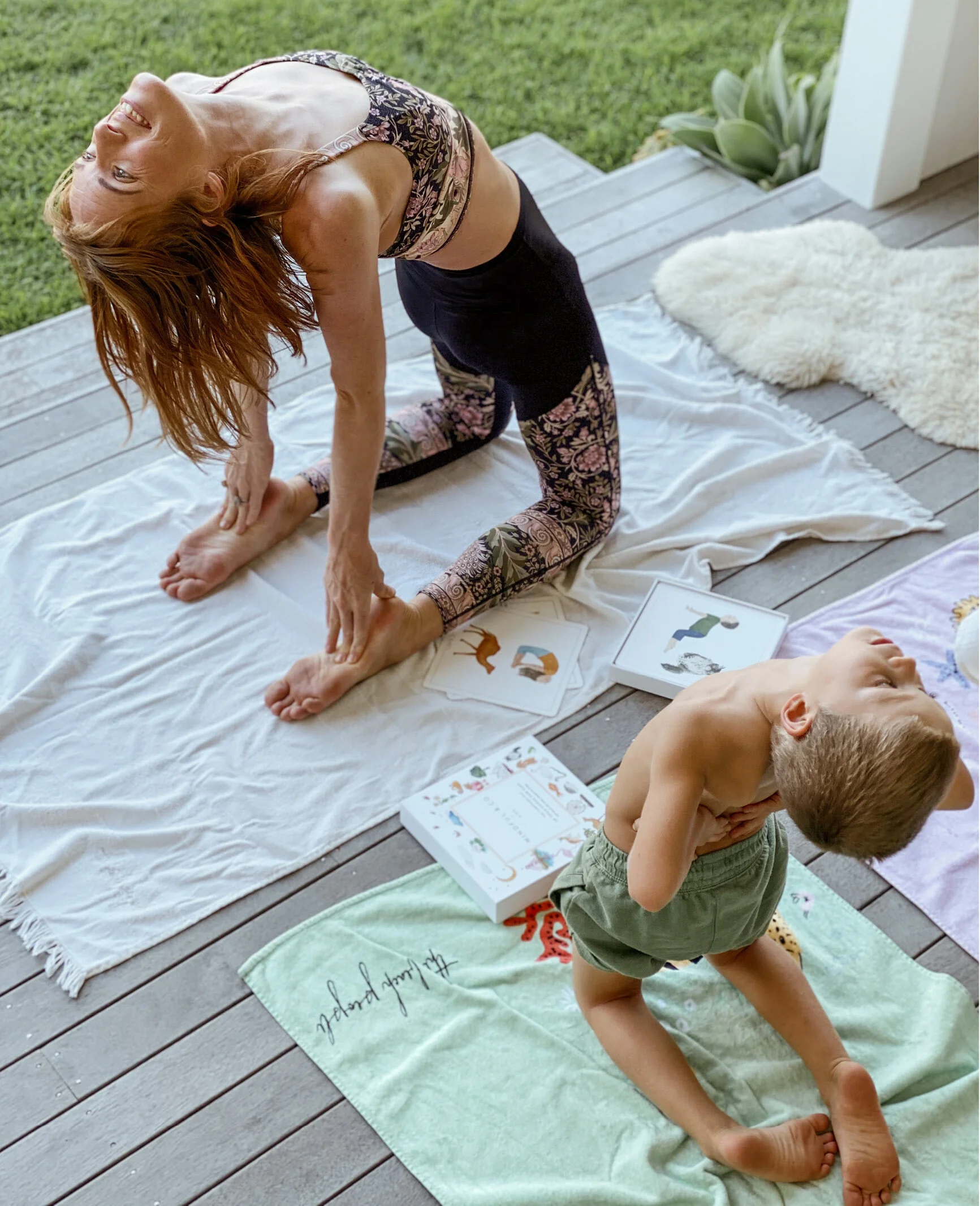At-Home Yoga for Your Little Sea Lovers
