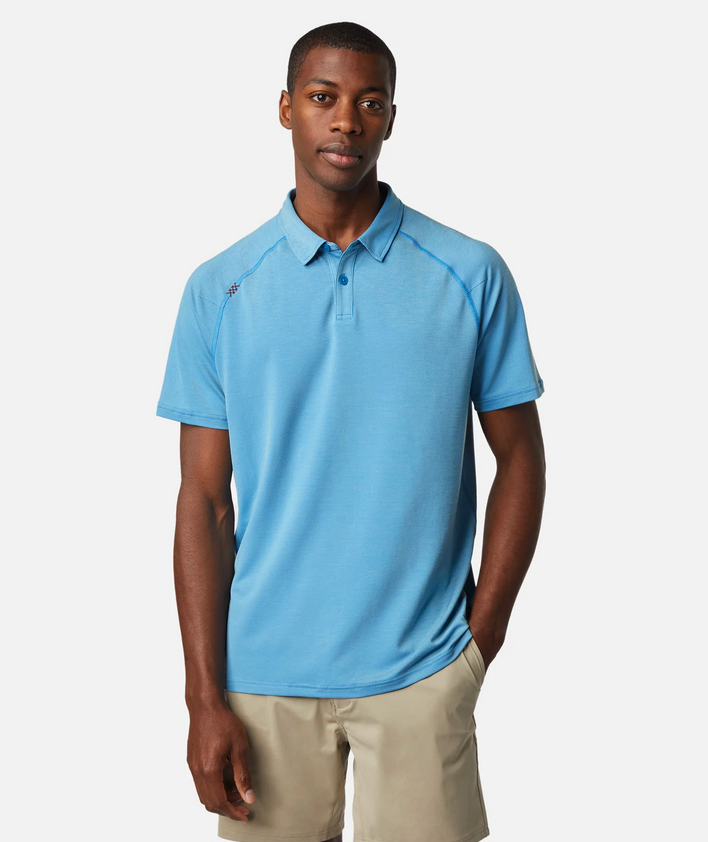 Delta Pique Polo (Shadow Lime/Diving 