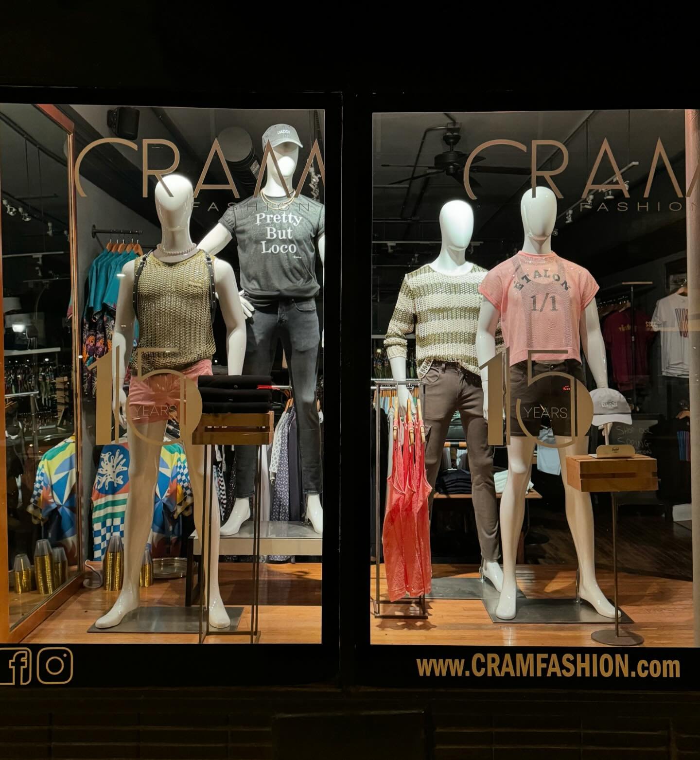 Time for a window update! The main feature is one of our newer brands, @etalonbysc, as well as other new products for Spring from @7diamonds, @loft604, @st33lebrand and more!