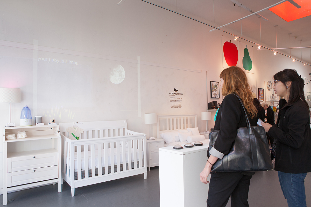 The introduction of 3 living spaces shown in a single retail space allowed visitors to experience the "connectivity" between the smart products. Where #1 focused on individual products, #2 focused more on interconnectivity stories, for example, "how