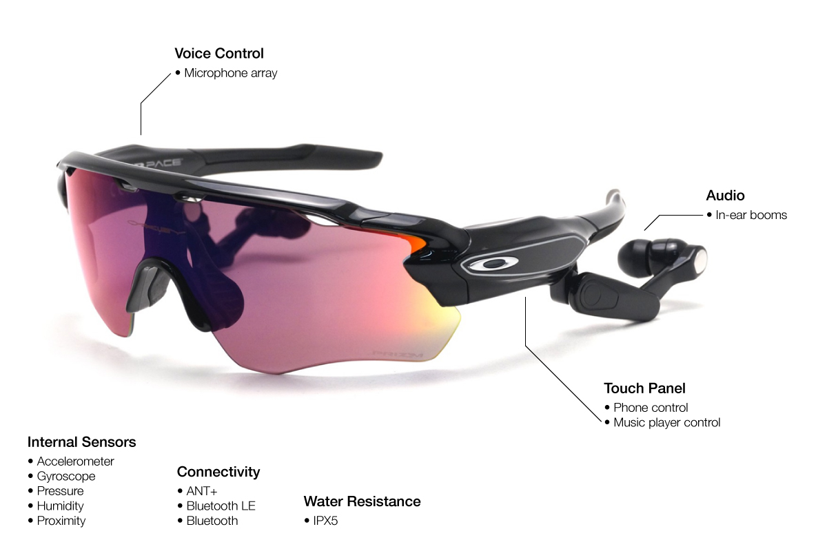 oakley radar pace music