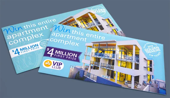 RSL Art Union envelopes